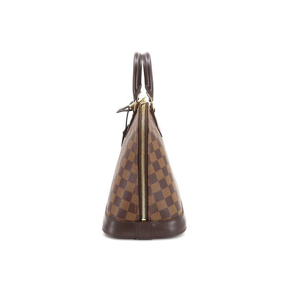 Louis Vuitton Damier Alma PM Hand Bag Ebene Brown - Picture 3 of 8